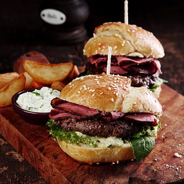 Gourmet burgers